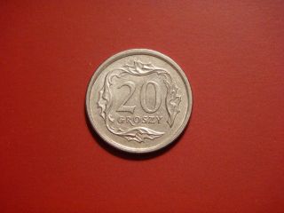 Poland 20 Groszy,  2000 Coin photo