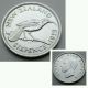 Zealand Sixpence 1939.  6 Pence Silver Coin.  Km 8.  Six Cents Coin.  Bird. Australia & Oceania photo 1