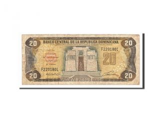 [ 156637] Dominican Republic,  20 Pesos Oro Type 1992,  Pick 139a photo
