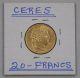 1851 - A France 20 Fr Francs Gold Coin Uncirculated (bu) French Gold Coin France photo 1