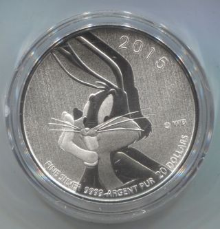 2015 Canada $20 1/4oz.  999 Silver Bugs Bunny photo