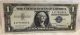 (2) 1957 $1 One Dollar Silver Certificates Blue Seal Note Small Size Notes photo 1
