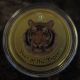 2010 Perth 1/10 Oz Gold Tiger (enameled).  9999 Fine (24k) Very Limited Coins photo 2