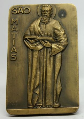 Jesus Christ And The Twelve Apostles/ Saint Matthias Bronze Medal 44 photo