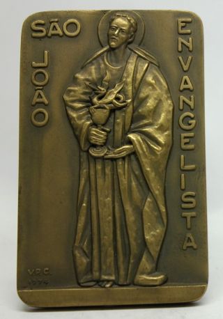 Jesus Christ And The Twelve Apostles/ Saint John The Apostle Bronze Medal 44 photo