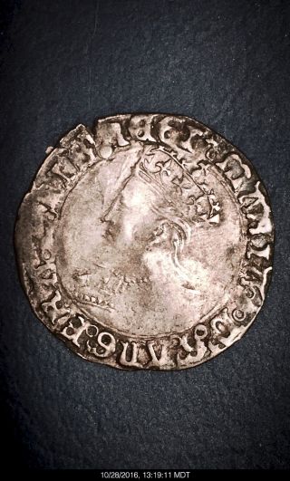 Queen Mary [1553 - 1554].  Silver Grote photo