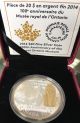 Canada 2014 100th Anniversary Royal Ontario Museum Silver $20 Proof W/ Box Coins: Canada photo 2