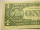 2013 $1 Dollar Bill Stuck Number Aka Gas Pump Error Note Currency Money Vf Paper Money: US photo 7