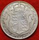 1920 Great Britain 1/2 Crown Silver Foreign Coin S/h Half Crown photo 1