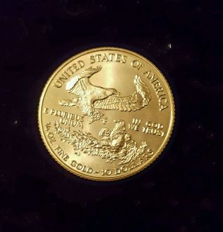 1998 1/4 Oz American Gold Eagle Coin photo