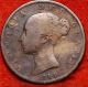 1844 Great Britain Penny Token Foreign Coin S/h UK (Great Britain) photo 1