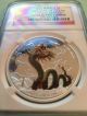 2012 Tuvalu Chinese Dragon Dragons Of Legend 1 Oz Silver Proof Pf 69 Ultra Cameo South Pacific photo 2