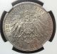 Prussia 1901a German States Silver 5 Mark Ngc Certified State Empire (1871-1918) photo 4