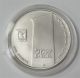 1983 Isreal 35th Independence Day Bu One Year Type Silver Coin With Low Mintage Middle East photo 2