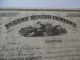 1853 John A.  Kennedy York City Draft Riot Police Superintendent Signed Stock Stocks & Bonds, Scripophily photo 1