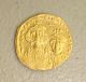Ad 654 - 668 Constans Ii & Constantine Iv Ancient Byzantine Gold Solidus Xf Coins: Ancient photo 1