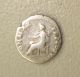 Ad 69 - 79 Vespasian,  Pax Seated Reverse Ancient Roman Silver Denarius F Coins: Ancient photo 2