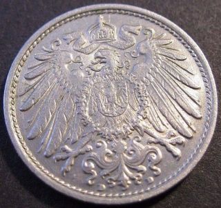 Germany 1915 - D 10 Pfennig German Empire Coin (rl 436) photo