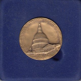 U.  S.  Capitol – Special Commemorative Medal Coin 1793 - 1973 photo