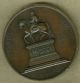 1817 French Medal Issued To For King Louis Xviii,  Statue Of King Henry Rev. Exonumia photo 1