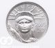 2005 $25 American Eagle,  1/4 Oz.  9995 Platinum,  Ngc 70 Statue Of Liberty Platinum photo 1