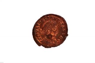 Ancient Roman Bronze Coin.  Constantius Ii 337 - 361 Ad Very Rare. photo