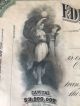 Antique Thomas Edison Framed Stock Certificate Stocks & Bonds, Scripophily photo 9