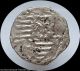 M15 - France Extremely Rare Zoomorphic Eagle Merovingian Viking Silver Coin 800ad Coins: Medieval photo 2