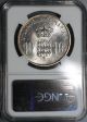1966 Ngc Ms 64 Bu Monaco Silver 10 Francs Grace Kelly Wedding Coin (16052002c) Europe photo 3