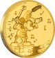 2016 Mickey Mouse Through The Ages: The Band Concert 0.  5g Proof Gold Coin Australia & Oceania photo 2