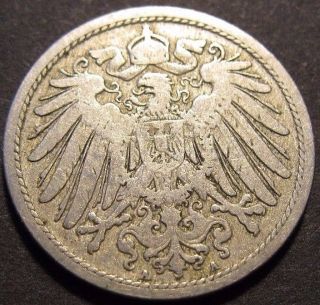 Germany 1892 - A 10 Pfennig German Empire Coin (rl 552) photo