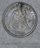 1886 Love Token Engraved Cg Gc Silver On Liberty Seated Dime Necklace Ready Exonumia photo 1