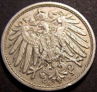 Germany 1913 - E 10 Pfennig German Empire Coin (rl 553) photo