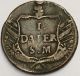 Kingdom Of Sweden Carl Xii One Year Type 1717 Daler Copper Emergency Coin Europe photo 1