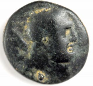 Greece,  Kings Of Galatia,  Amyntas,  36 - 25 Bc,  Ae Unit As Jewelry (eaa034) photo