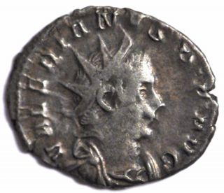 Valerian I,  Ar Antoninianus Of Lyons,  258/59 Ad,  Oriens Avgg (eaa075) photo