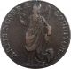 1792 British Conder Token D&h Cheshire 81,  Ef,  Rare Mule With Bishop Blaize Obv. Exonumia photo 1