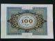 Germany 100 Mark Banknote Uncirculated 1920 P - 69a / Ro - 67a - Aunc - Europe photo 1