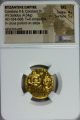 Gold Solidus Ad654 - 668 Constants Ii,  Constants Iv Ms Mintstate Uncirculated Ngc Coins: World photo 1