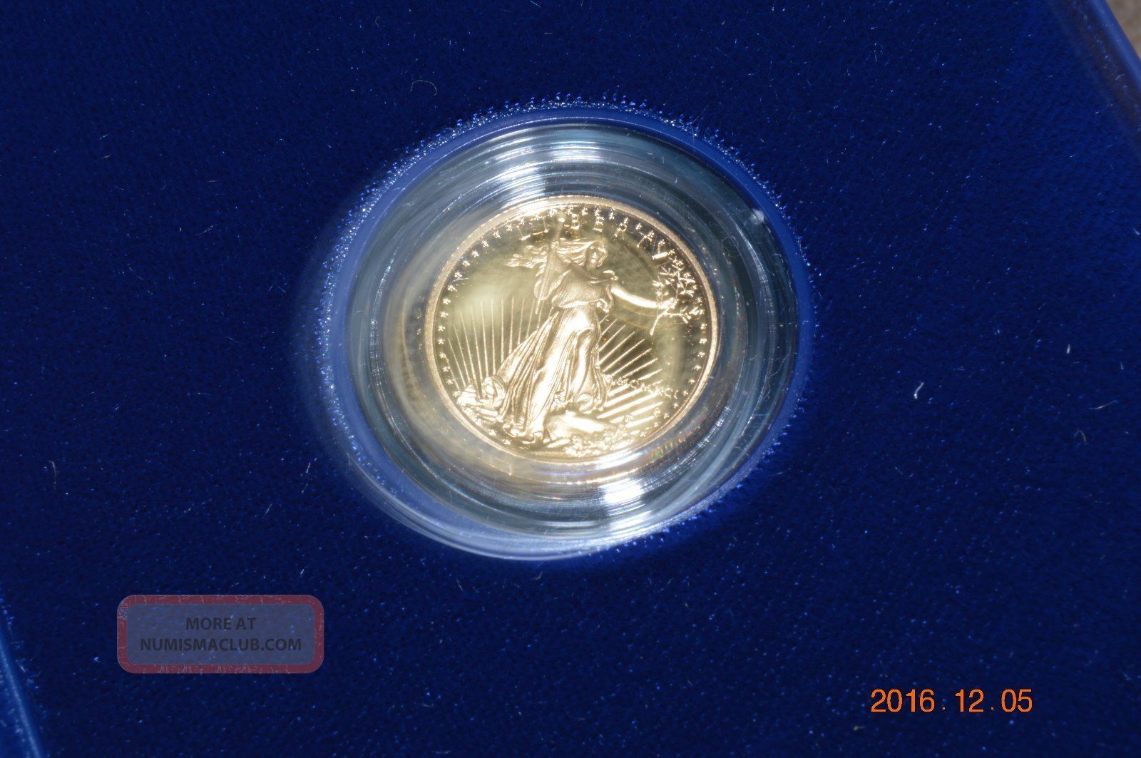 5 Dollar 1/10 Ounce Gold Coin,  1991 Gold photo