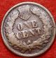 1865 Philadelphia Copper Indian Head Cent Small Cents photo 1