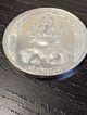Ganesh Pure.  999 Silver Religious Bappa Ganpati 1 Ounce Coin Middle East photo 5