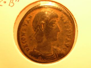 Constantius Ii (ae - Heavy Maiorina,  326 - 337 Ad,  Attractive) photo