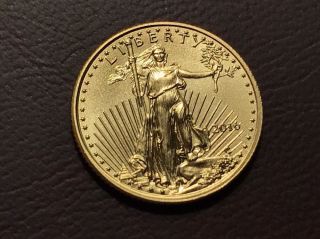 2016 $5 1/10oz American Gold Eagle Bu photo