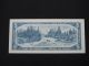 1954 $5 Dollar Bank Note Canada U/x2503815 Bouey - Rasminsky Mod Port Au Canada photo 8