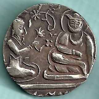 Sikh Of Punjabs - Temple Token - Rarest Silver Coin photo