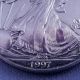 1997 Silver Dollar Coin - Walking Liberty - 1 Troy Oz American Eagle.  999 Silver photo 3