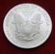 2003 Silver Dollar Coin 1 Troy Oz American Eagle Walking Liberty.  999 Fine Silver photo 5