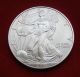2003 Silver Dollar Coin 1 Troy Oz American Eagle Walking Liberty.  999 Fine Silver photo 6