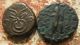 Neat Bronze Phraates 150 Ad Drachm,  Silver Drachm Of Azes,  Indosynthian Coins: Ancient photo 1